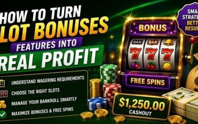 How to Turn Slot Bonuses Features into Real Profit
